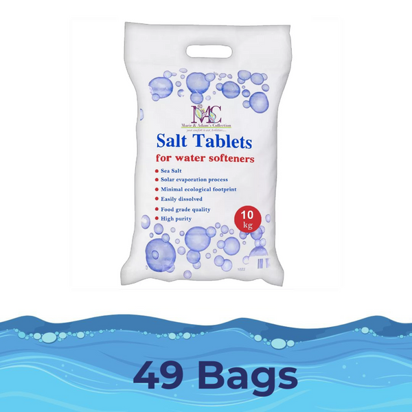 49 x 10KG Bag - MAC Tablets Water Softener