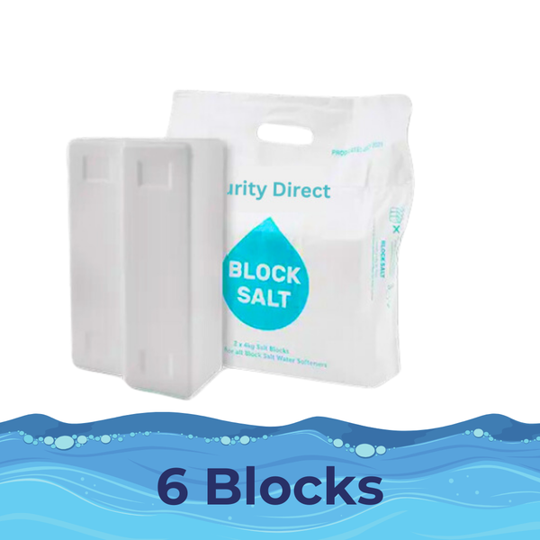 6 x 4kg Blocks - Purity Water Softener Salt Blocks