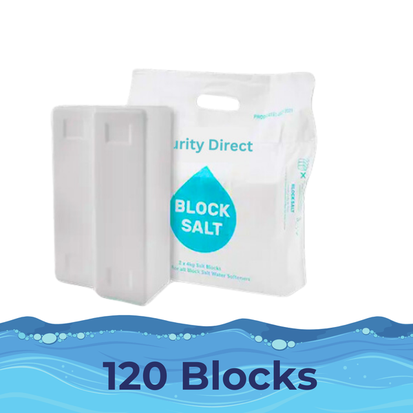 120 x 4kg Blocks - Purity Water Softener Salt Blocks