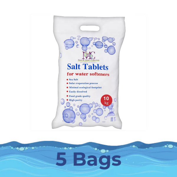 5 x 10KG Bag - MAC Tablets Water Softener