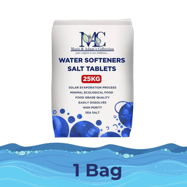 25KG Bag - MAC Purity Water Softener Salt Tablets